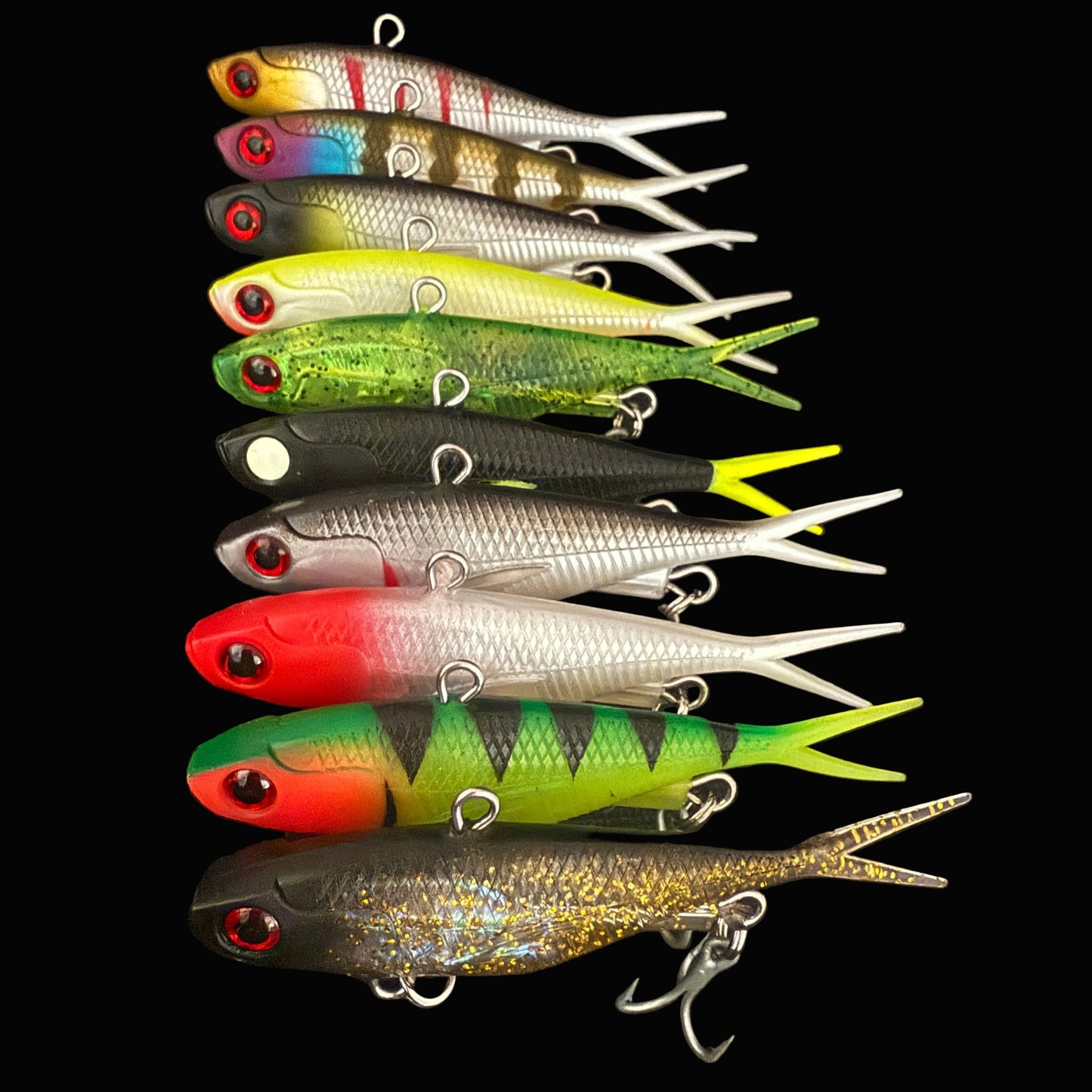 Box 10 Vibe Sets | 95mm 26gram