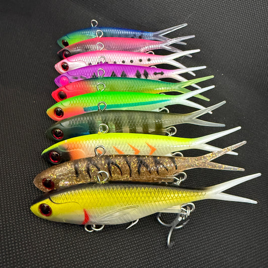 115mm 35g vibe lure box set