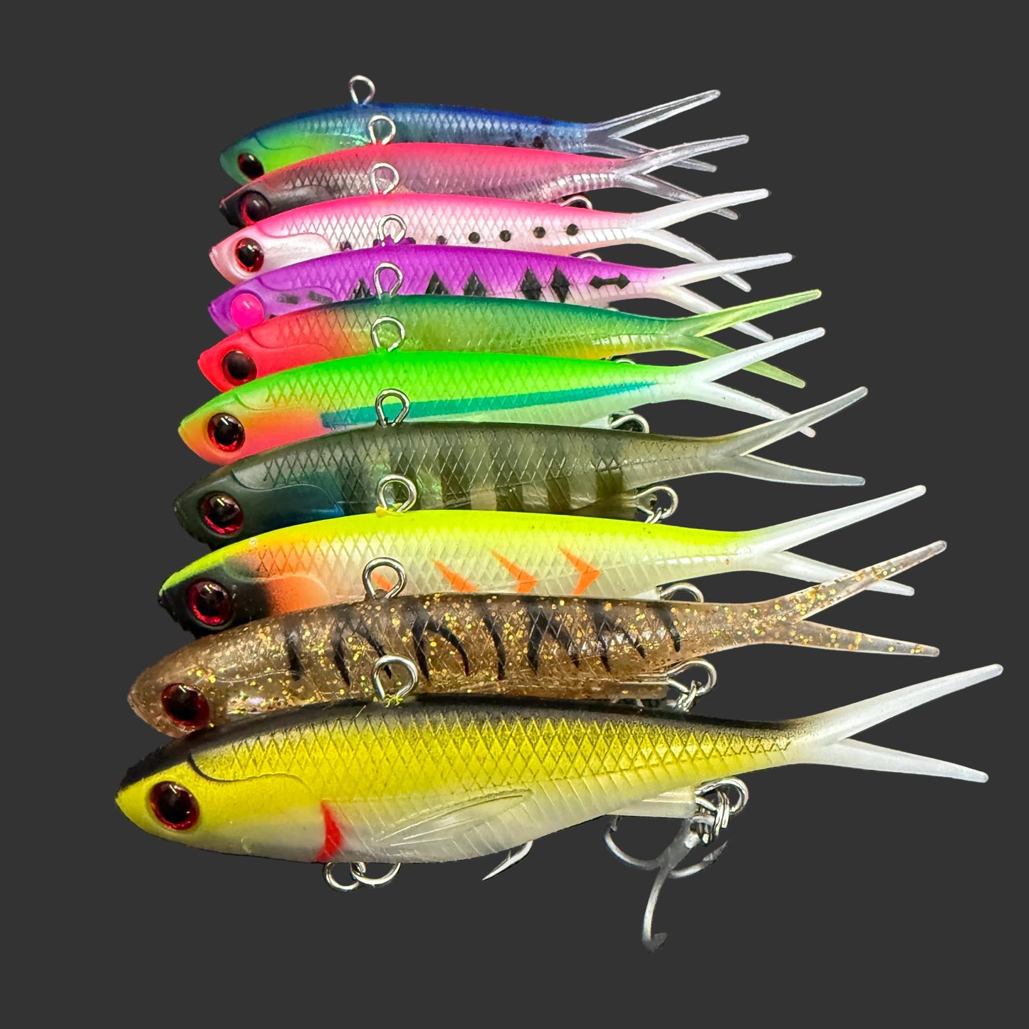 115mm 35g vibe lure box set