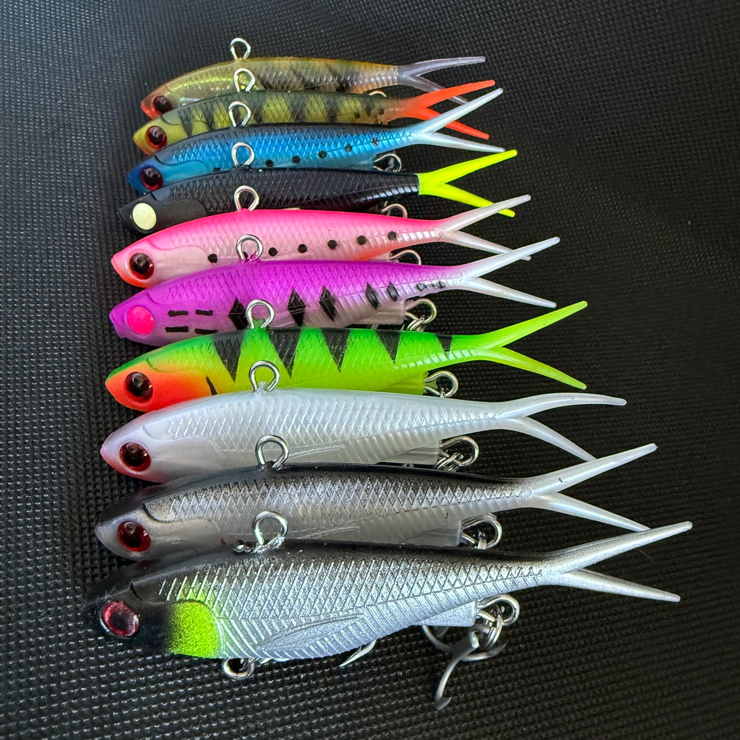 Vibration lures for saltwater & freshwater