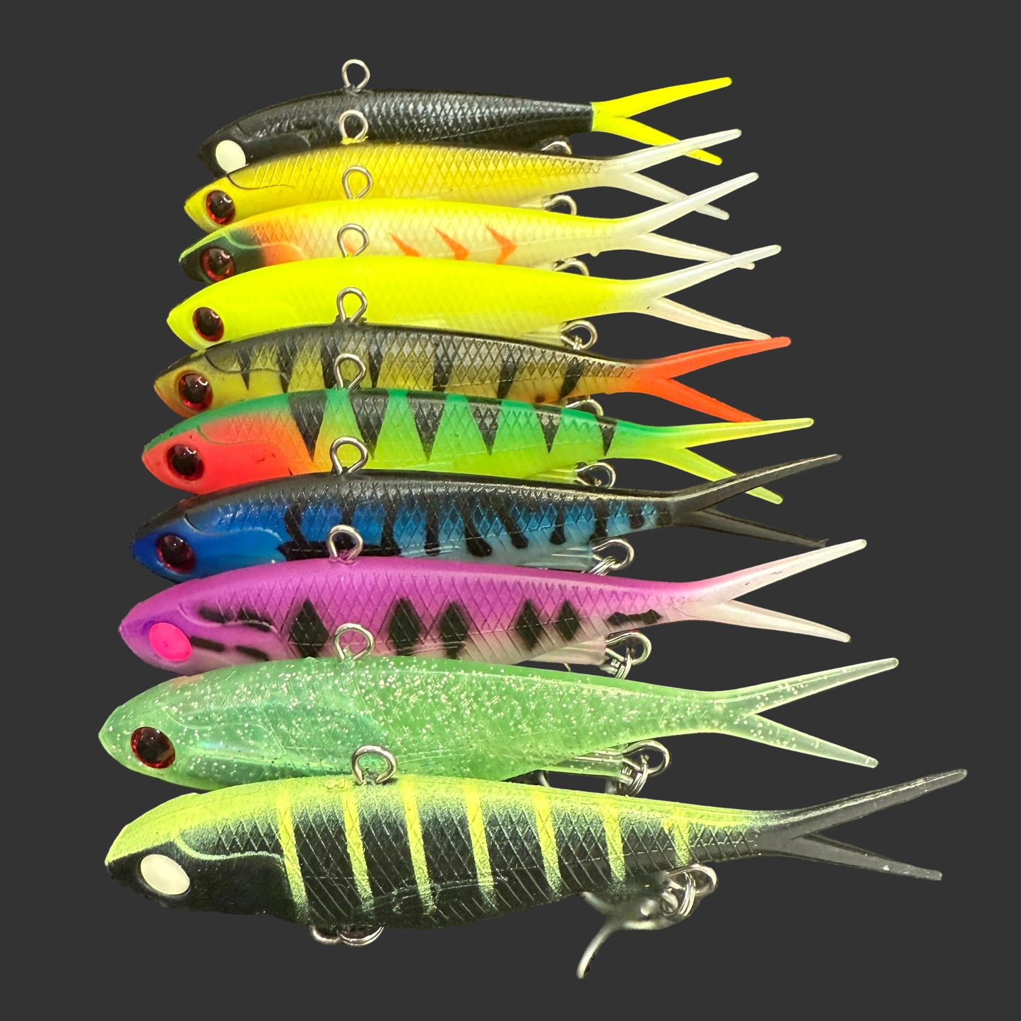 Bulk 20-Pack | 115mm / 35g Vibes