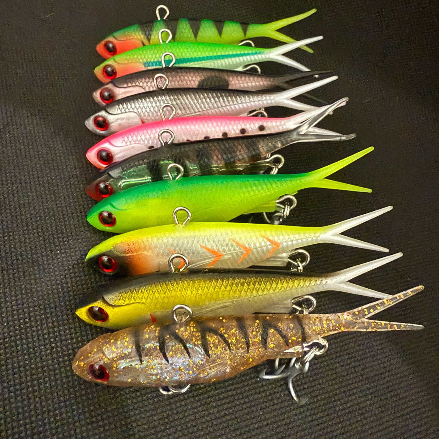 Box 10 Vibe Sets | 95mm 26gram