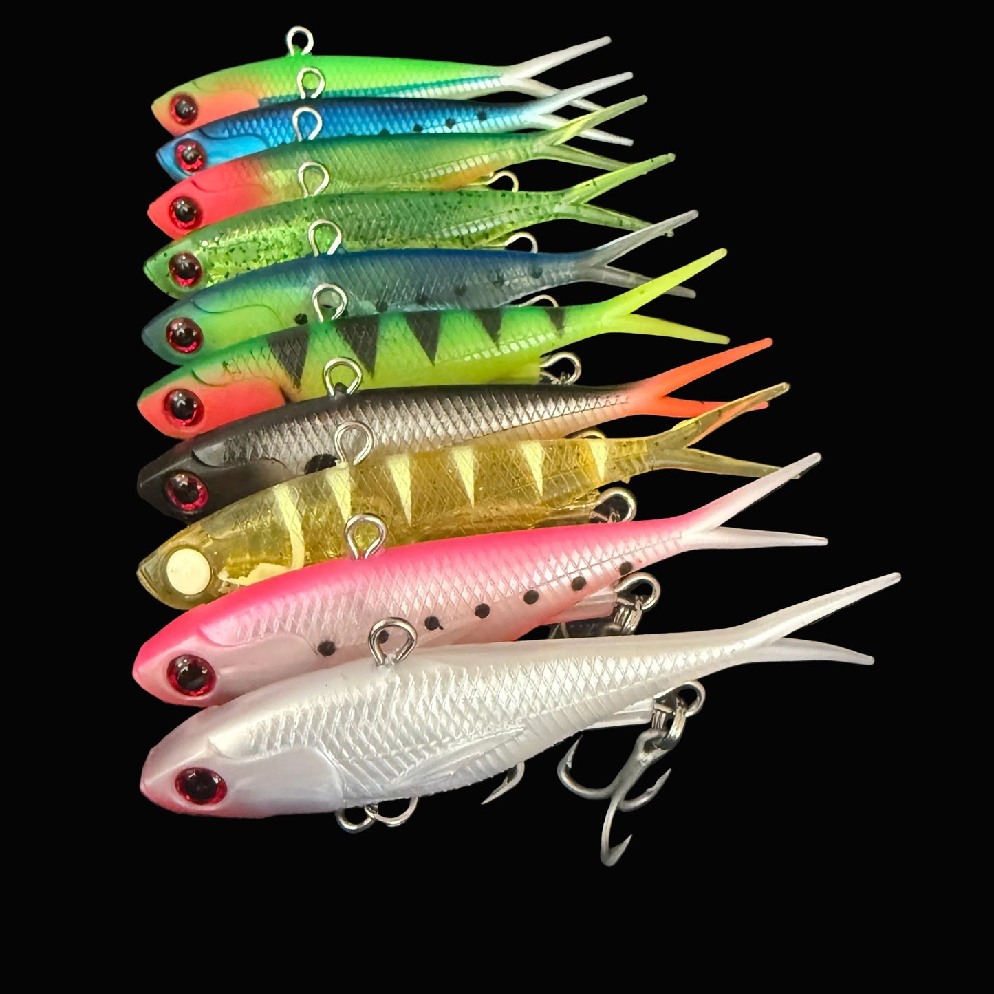 Box 10 Vibe Sets | 95mm 20gram