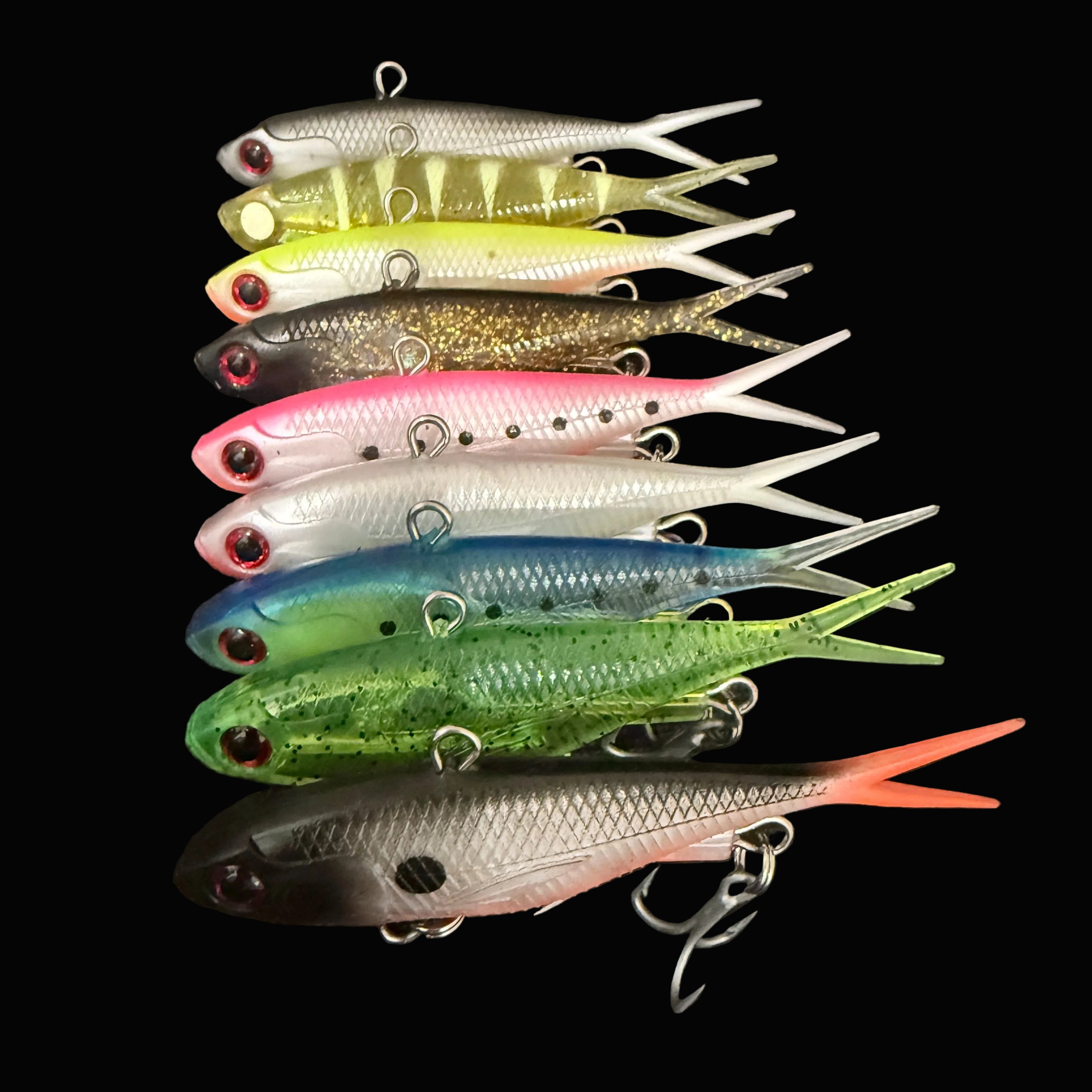 Box 10 Vibe Sets | 95mm 20gram