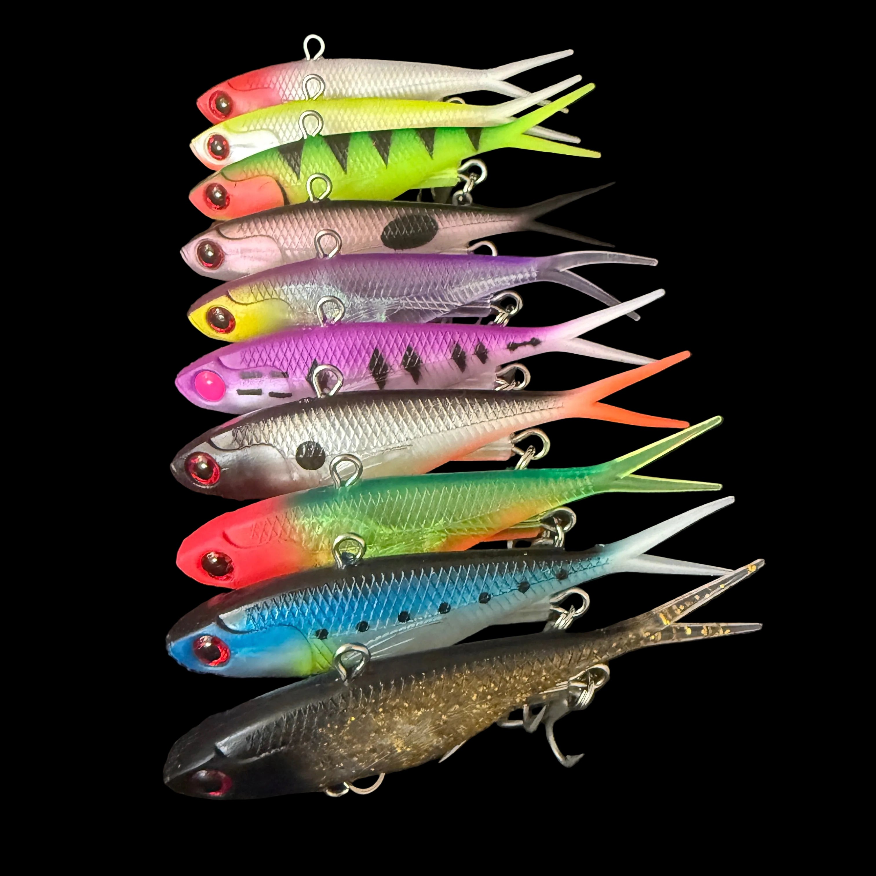 Box 10 Vibe Sets | 95mm 20gram