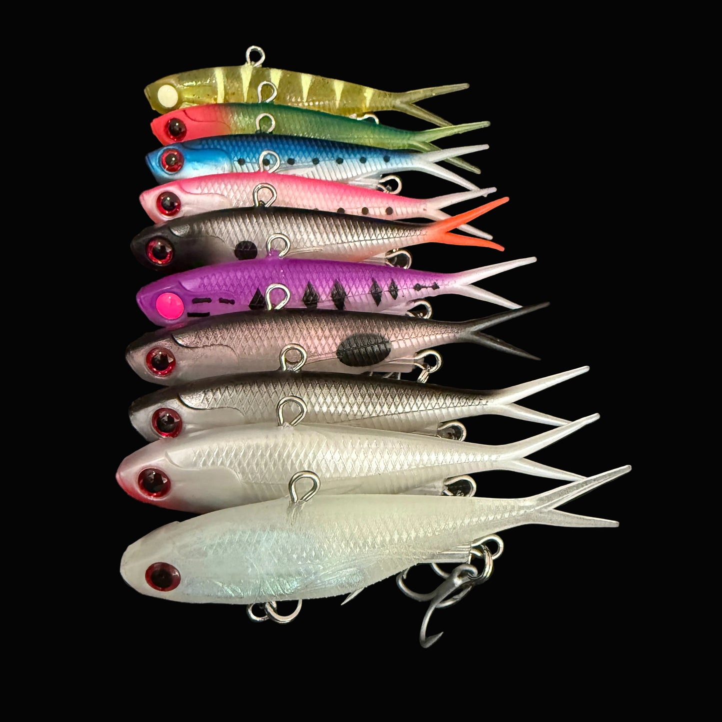 Box 10 Vibe Sets | 95mm 20gram
