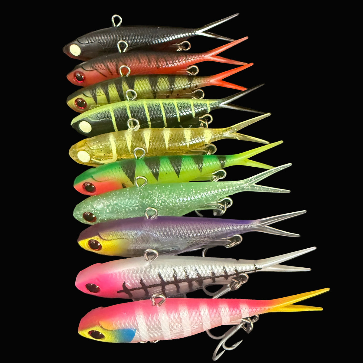 Box 10 Vibe Sets | 95mm 20gram