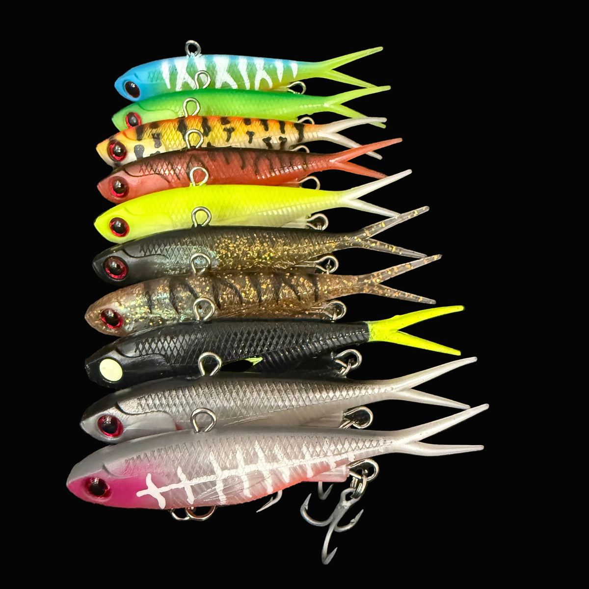 Box 10 Vibe Sets | 95mm 26gram
