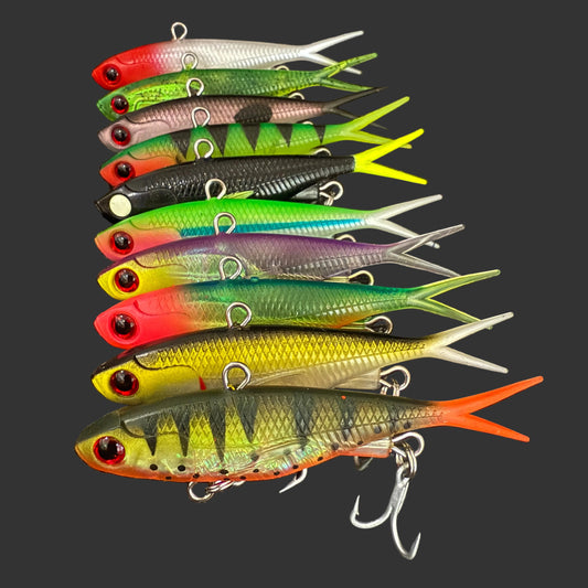 Box 10 Vibe Sets | 95mm 26gram