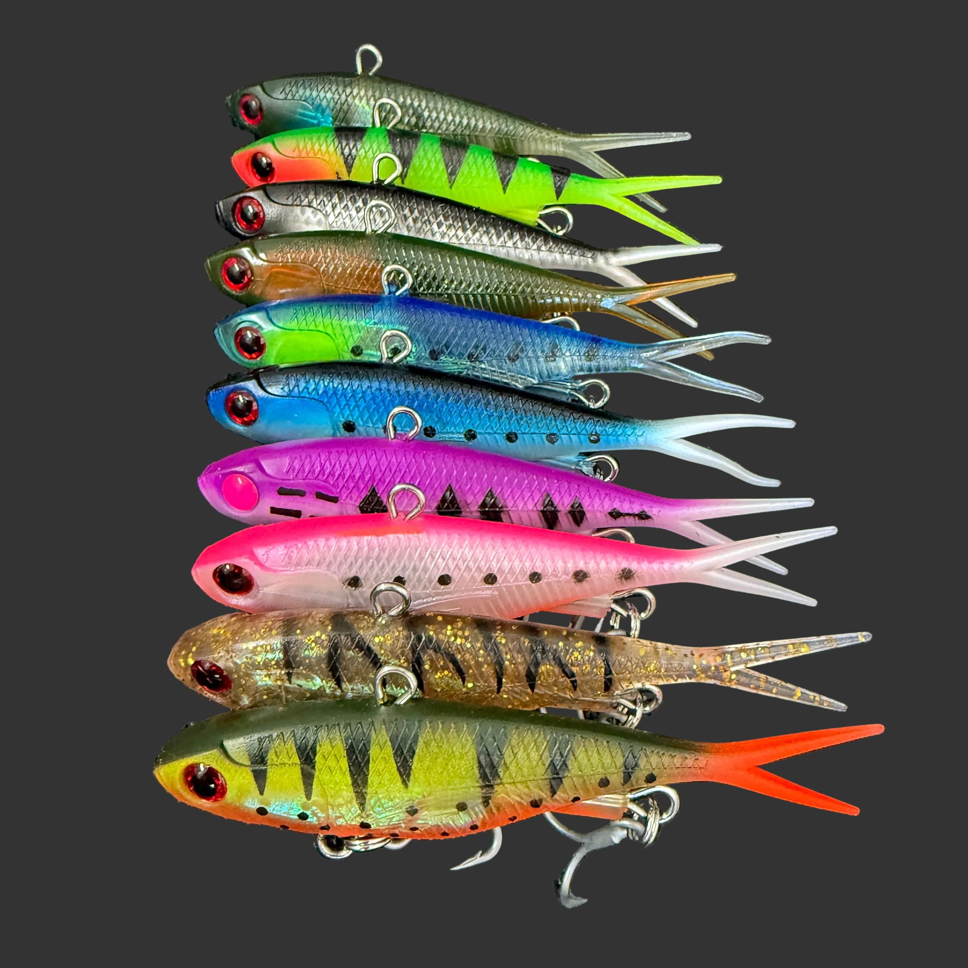 bulk fishing lures for sale Yakima SPIN-N-GLO Sizes 6-14 Proven Designs YUM 5 Inch Bulk Dinger