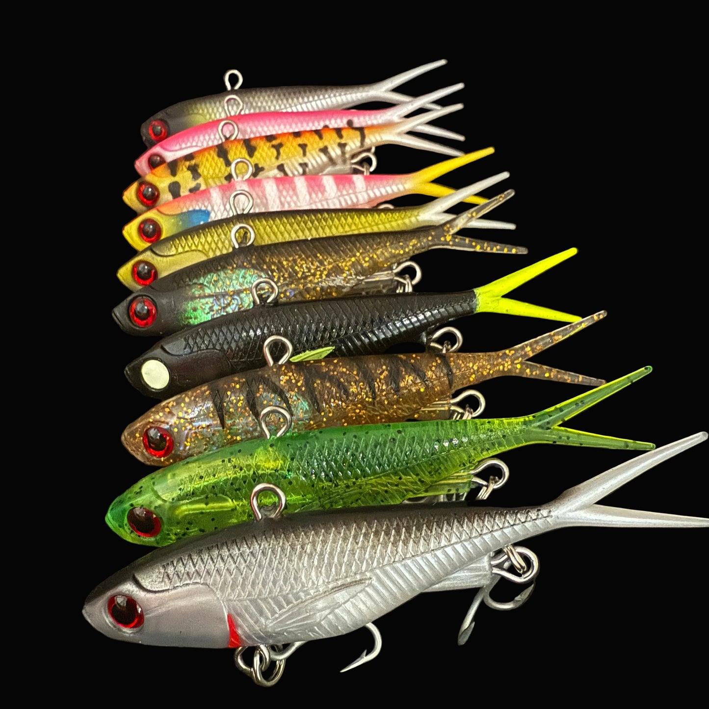 Box 10 Vibe Sets | 95mm 26gram