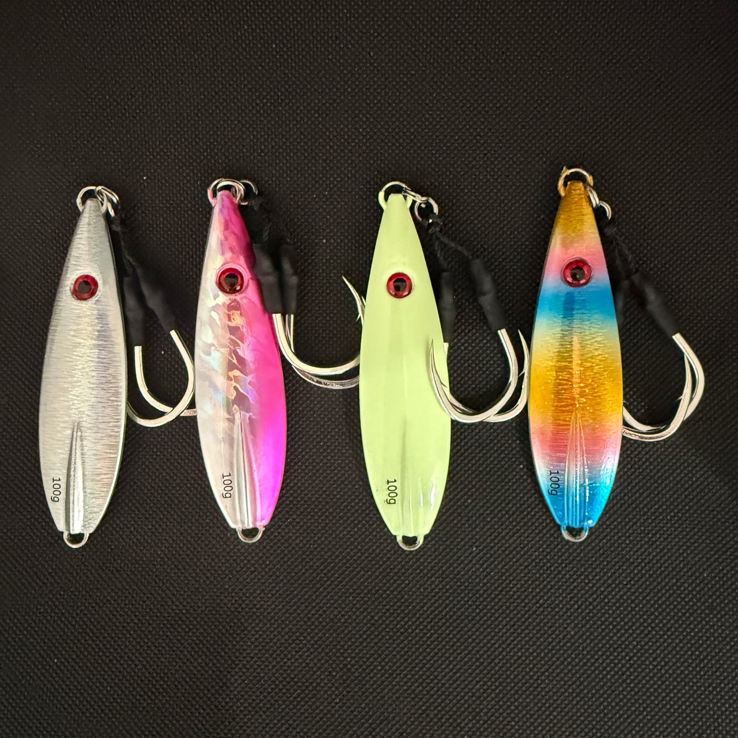 Small Batch Slow Pitch Jigs – Assorted Colours & Sizes