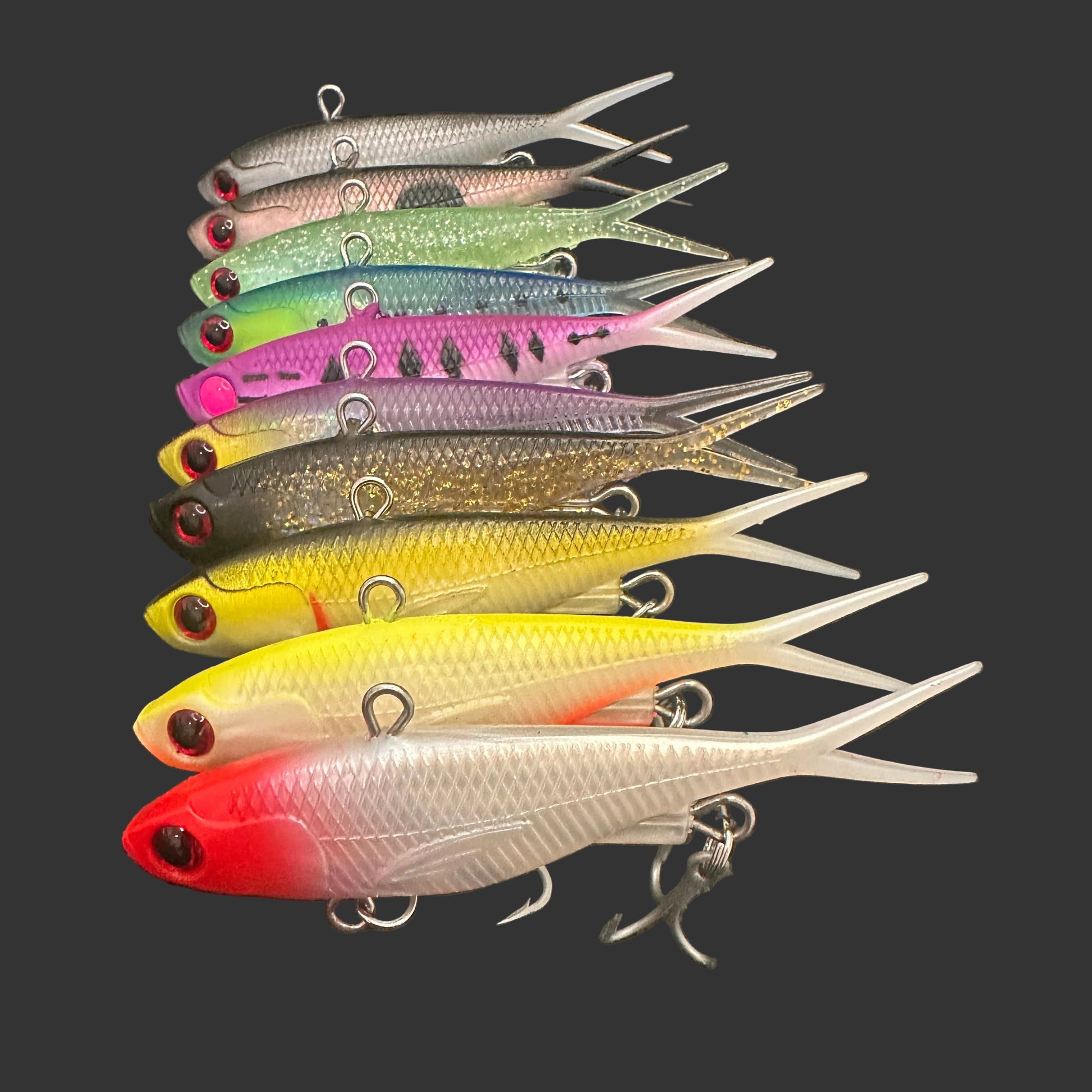 95mm / 20g 20 Pack Vibe Lures