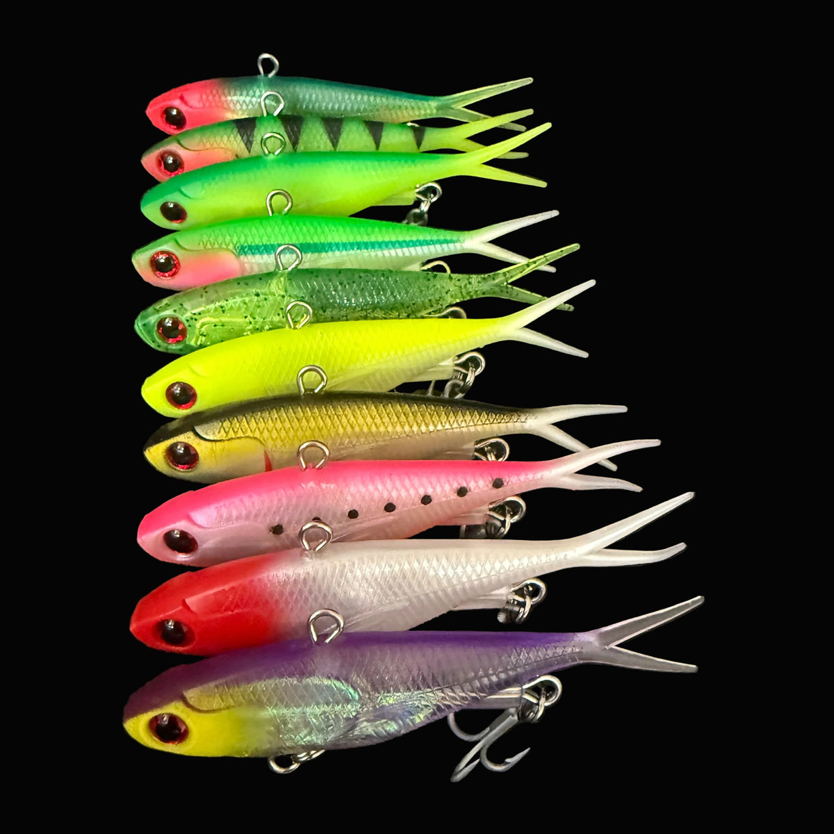 Box 10 Vibe Sets | 95mm 26gram