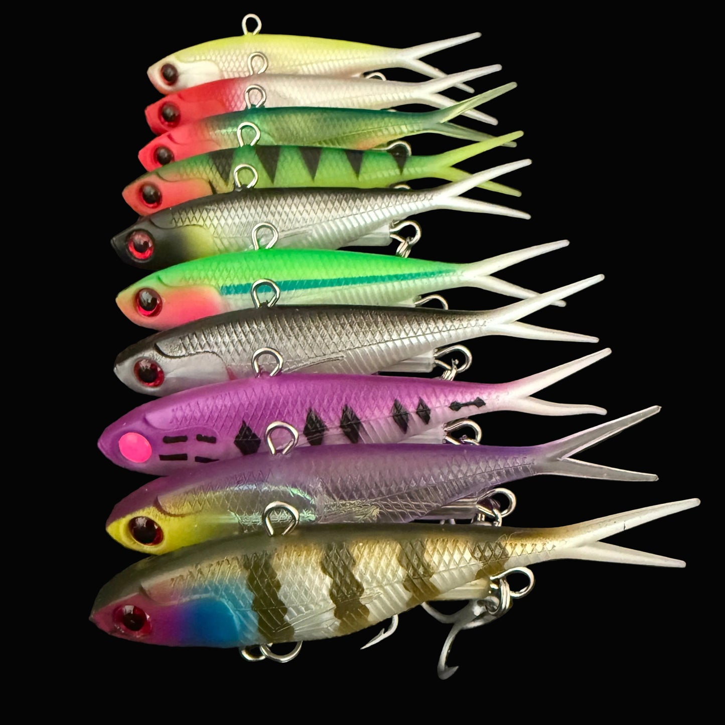 Box 10 Vibe Sets | 95mm 26gram