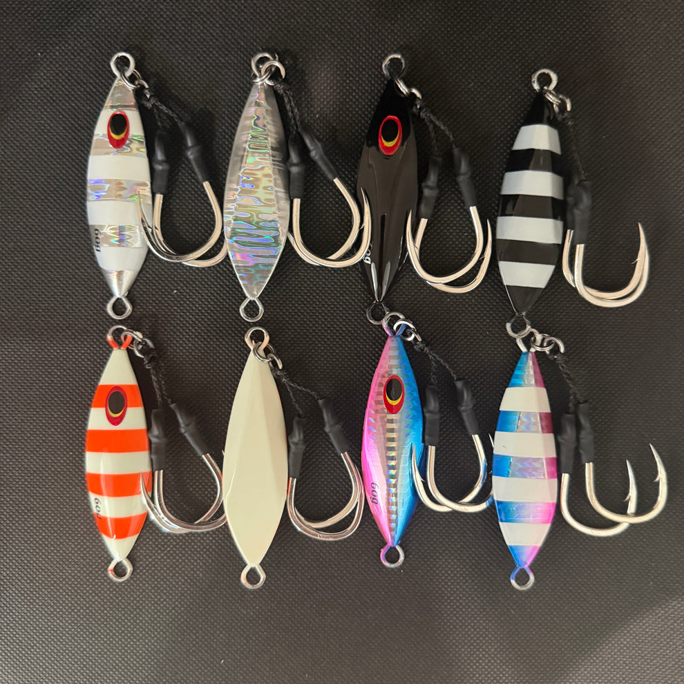 Small Batch Slow Pitch Jigs | Assorted Colours & Sizes | Reef ...