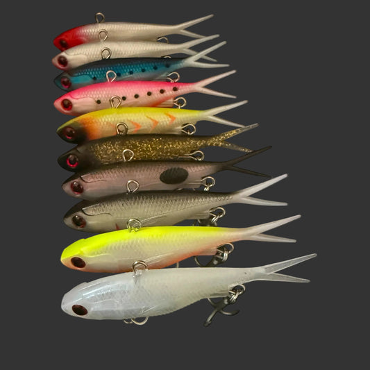 Box 10 Vibe Sets | 95mm 20gram