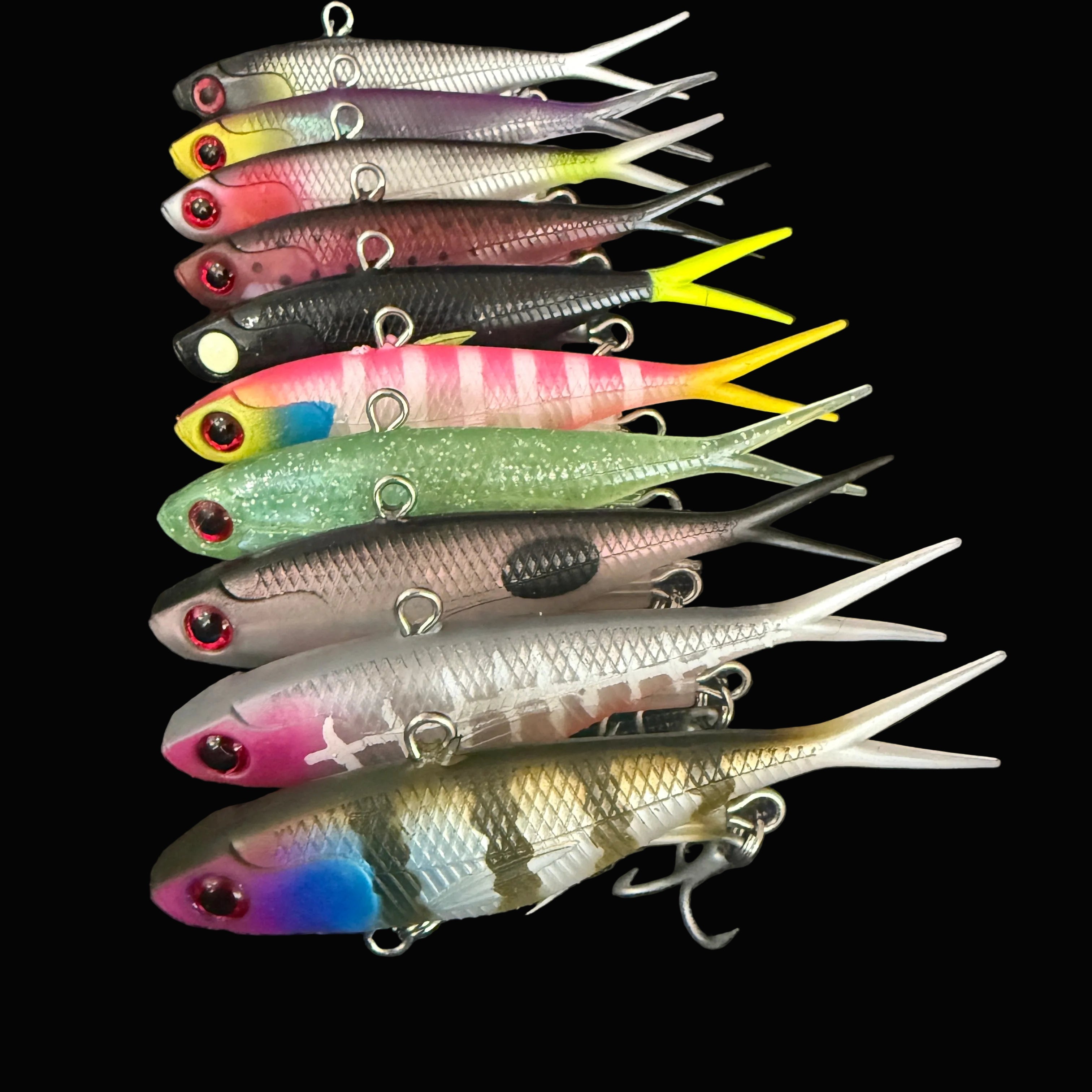 Box 10 Vibe Sets | 95mm 20gram