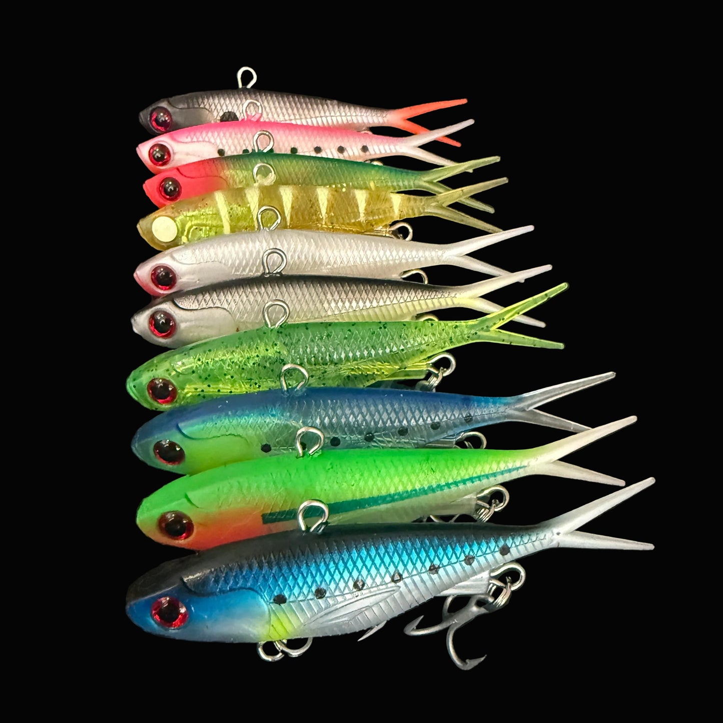 Box 10 Vibe Sets | 95mm 20gram